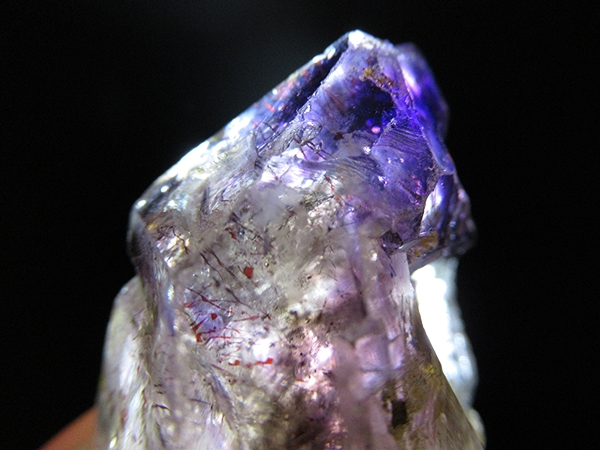 ザンビア産 アメジストエレスチャル原石