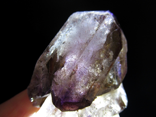 ザンビア産 アメジストエレスチャル原石