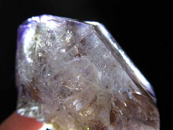 ザンビア産 アメジストエレスチャル原石