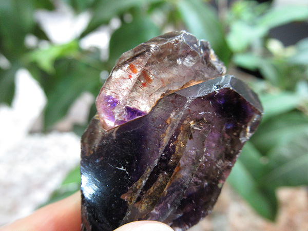 ザンビア産 アメジストエレスチャル 原石 通販 天然石専門店