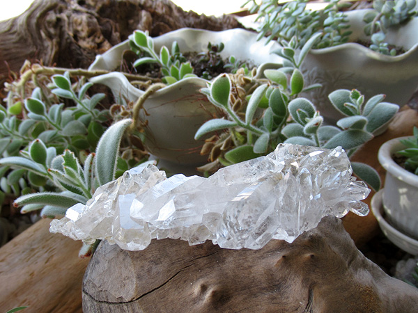 高品質 ブラジル ゼカデソーザ産 水晶 クラスター 原石 | 天然石専門店