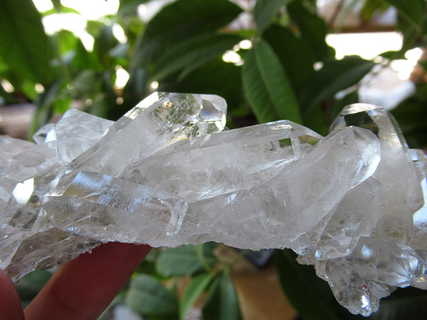 ブラジル ミナスジェライス州 ゼカ デ ソーザ 水晶 クラスター 原石