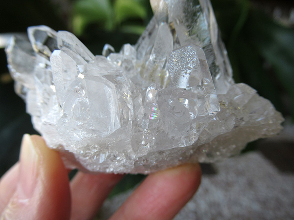 ブラジル ミナスジェライス州 ゼカ デ ソーザ 水晶 クラスター 原石