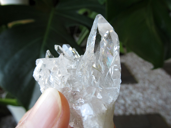 ブラジル ミナスジェライス州 ゼカ デ ソーザ 水晶 クラスター 原石