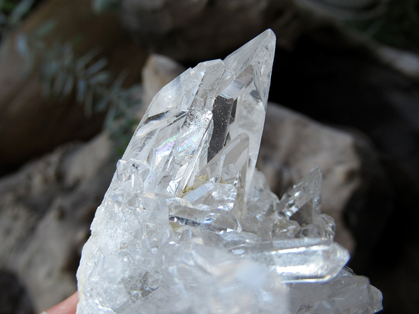 ブラジル ミナスジェライス州 ゼカ デ ソーザ 水晶 クラスター 原石