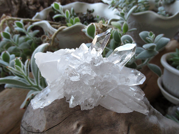 ブラジル ミナスジェライス州 ゼカ デ ソーザ 水晶 クラスター 原石