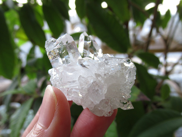 高品質 ブラジル ゼカデソーザ産 水晶 ミニクラスター 原石