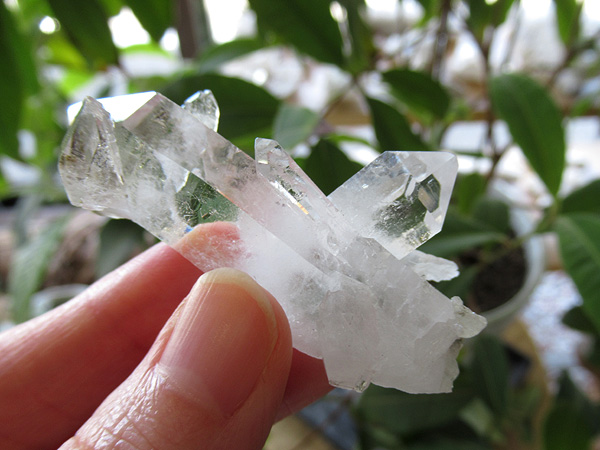ブラジル ミナスジェライス州 ゼカ デ ソーザ 水晶 クラスター 原石