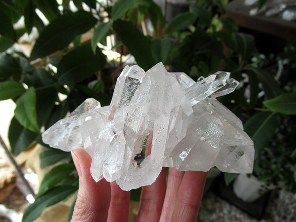 ブラジル ミナスジェライス州 ゼカ デ ソーザ 水晶 クラスター 原石
