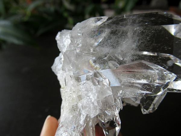 ブラジル ミナスジェライス州 ゼカ デ ソーザ 水晶 クラスター 原石