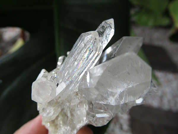 高品質 ブラジル ゼカデソーザ産 水晶 クラスター 原石