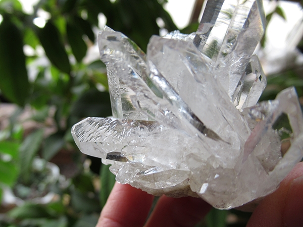 高品質 ブラジル ゼカデソーザ産 水晶 クラスター 原石