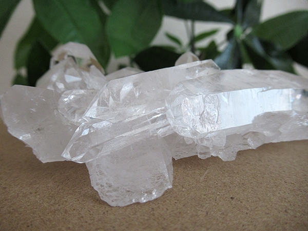 ブラジル ゼカデソーザ産 水晶 クラスター 原石