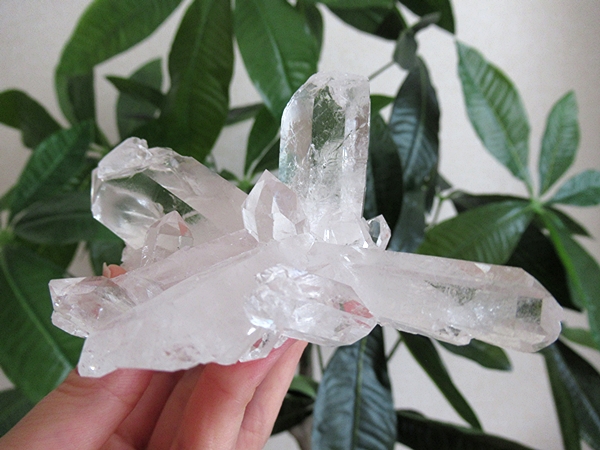 ブラジル ゼカデソーザ産 水晶 クラスター 原石