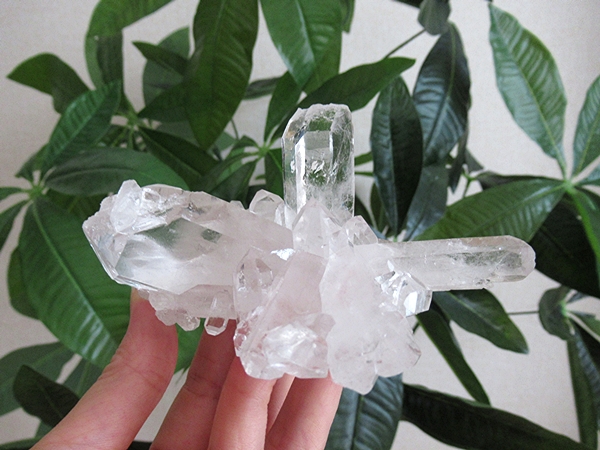 ブラジル ゼカデソーザ産 水晶 クラスター 原石