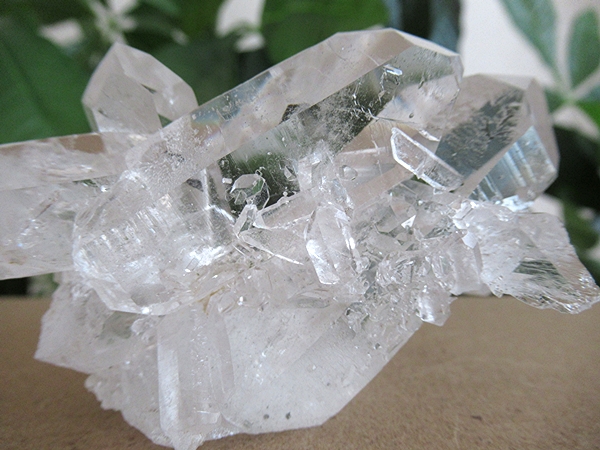 ブラジル ゼカデソーザ産 水晶 クラスター 原石
