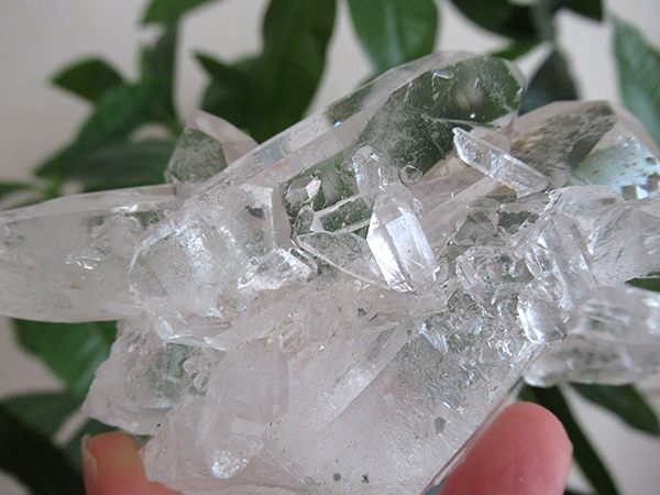 ブラジル ゼカデソーザ産 水晶 クラスター 原石