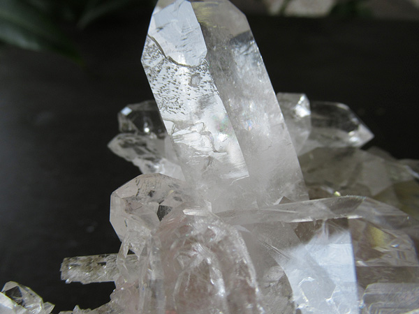 ブラジル ミナスジェライス州 ゼカ デ ソーザ 水晶 クラスター 原石