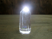 ブルーハイダウェイクォーツ エンジェルラダー 天然水晶 ポイント【鬮