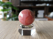 超激レア❗️❗️クォーツイン　ロードクロサイト　インカローズ　天然石　丸玉　水晶 インカローズの通販/ロードクロサイトの販売 |【鬮石】天然石専門店