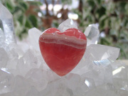 インカローズのハート型ルース/タンブル/通販/販売 | 天然石専門店【鬮石】 