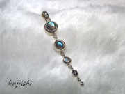 ラブラドライトオリジナルシルバーペンダントトップ