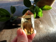 高品質 天然シトリンクォーツ ポリッシュ ポイント 黄水晶 マダガスカル産