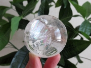コリント産 レインボークォーツ 水晶 丸玉 ミナスジェライス州
