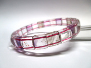 天然石　レピド　スーパーセブン　ブレス　ブレスレット 1点物】5Aグレード☆濃厚内包物☆天然石ブレスレット/スーパーセブン