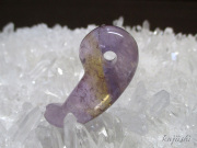 アメトリン 勾玉 紫水晶 然石 パワーストーン専門店 【鬮石】