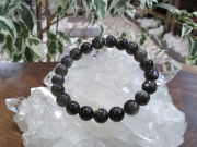 最高品質 ブラックサンストーンブレスレット 約10.5～11mm | 天然石  