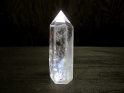 ブルーハイダウェイクォーツ エンジェルラダー 天然水晶 ポイント【鬮石 くじいし】