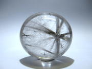 ブルッカイトインクォーツ (プラチナルチル) 水晶 ポリッシュ