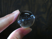 ブルースタークォーツ 水晶 丸玉 約22mm 天然専門店【鬮石】BHSQ22mm-9