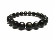 ブラックサンストーンブレスレット 天然石アクセサリーの通販 販売専門店 鬮石