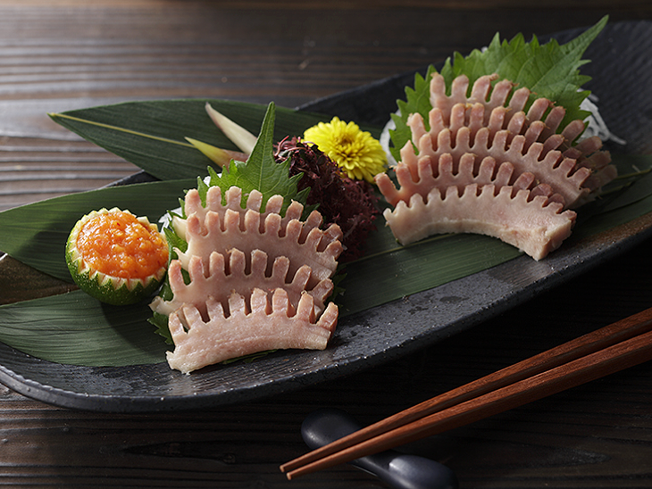 【3個セットは5%OFF】鯨の小髭（歯茎）70ｇスライス（約17枚前後）