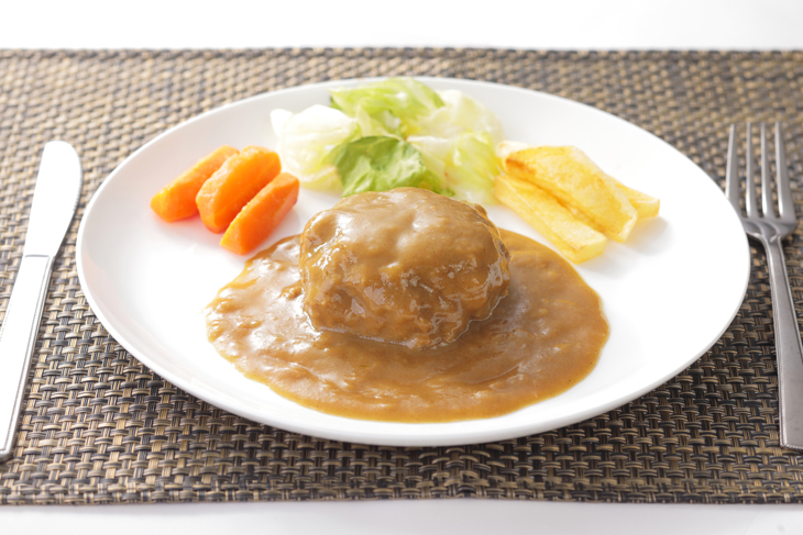 鯨ハンバーグカレーイメージ