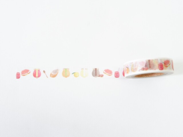 ジャムバター柄マスキングテープ