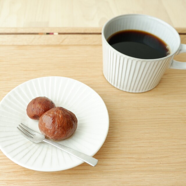 自然栗とコーヒー