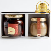 「マロンブランテ・マロンバター」2本セット 渋皮煮の紅茶とブランデー漬 ・マロンバタージャム　バレンタインデー、ギフト、御祝、御礼、快気祝い、内祝い、出産内祝、結婚内祝