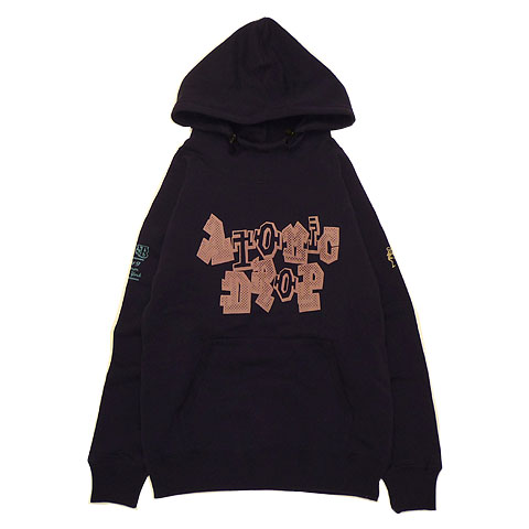 アトミックドロップハイネックプルオーバーパーカー