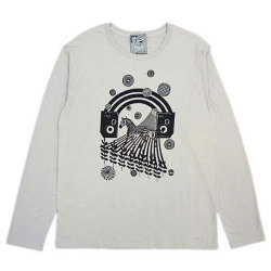 ゼブラDaydreamロングスリーブTシャツ