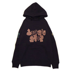 アトミックドロップハイネックプルオーバーパーカー