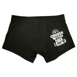 チキンウィングフェイスロックボクサーパンツ　ブラック