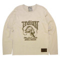 インディアンデスロックロングスリーブTシャツ