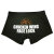 チキンウィングフェイスロックボクサーパンツ　ブラック　バックプリント