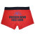チキンウィングフェイスロックボクサーパンツ　レッド　バックプリント