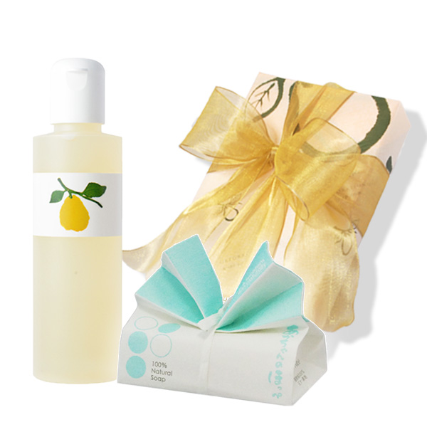 ギフトセット（化粧水1本＆石けん1個）