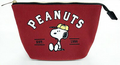 スヌーピー 「ZAKKA」シリーズ　舟形ポーチ