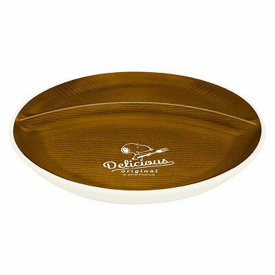 カミオジャパン　スヌーピー　「デリメニュー」　ランチプレート仕切りつき  08925